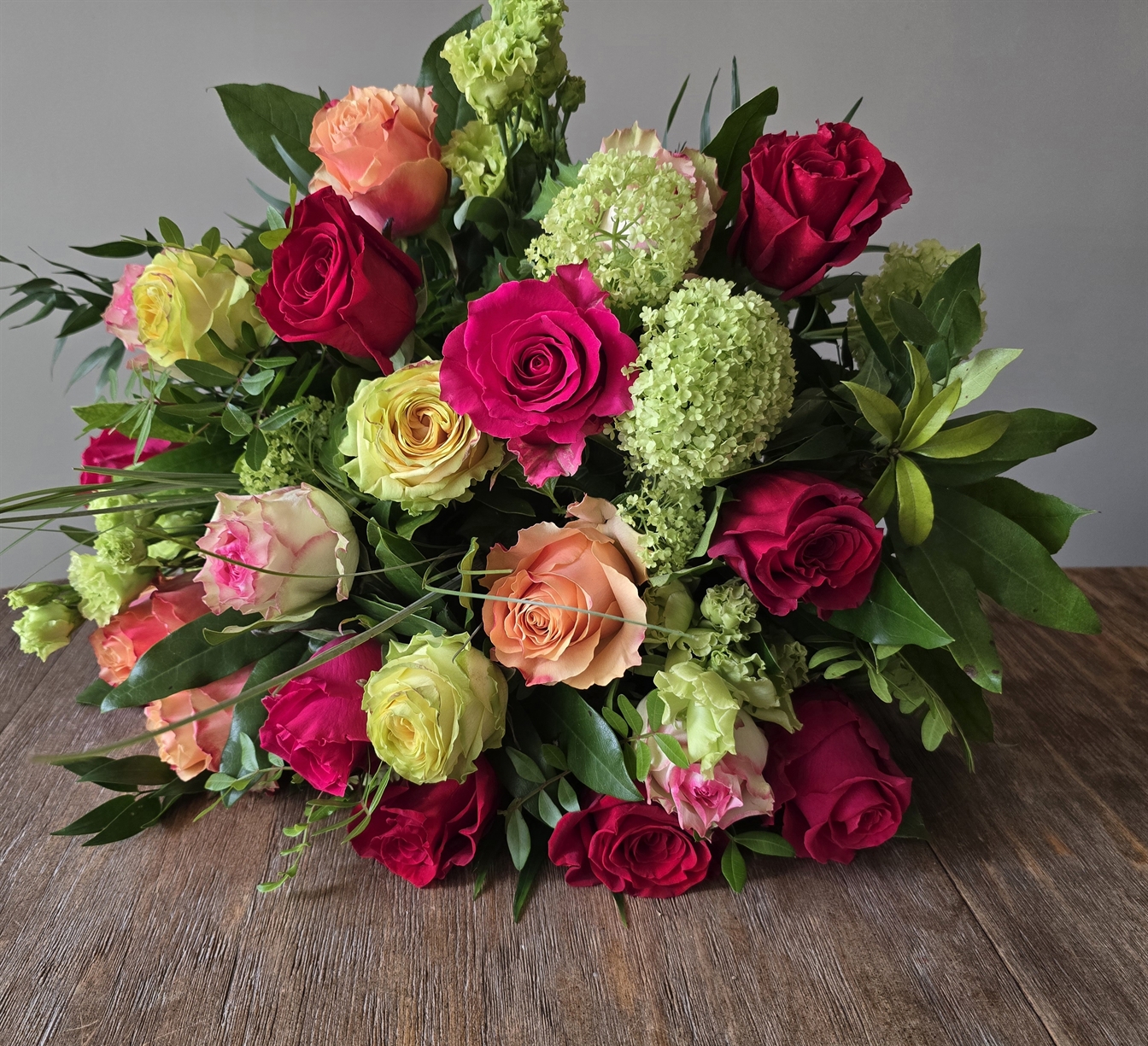 Waanzinnig gemengde rozen